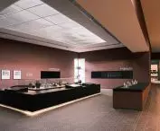 Muzeum źródeł mineralnych Zisha w dolinie Huanglong (Dingshu, Chiny) – widok wnętrza muzeum