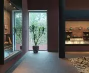 Zisha mineral springs museum in Huanglong valley (Dingshu, China) - view of the museum interior