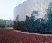 Huanglong Mountain-Zisha mineral springs museum in Dingshu, China