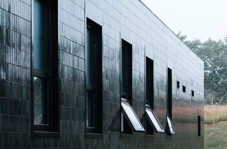 Zisha mineral springs museum in Huanglong valley (Dingshu, China)