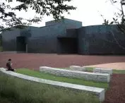Zisha mineral springs museum in Huanglong valley (Dingshu, China)