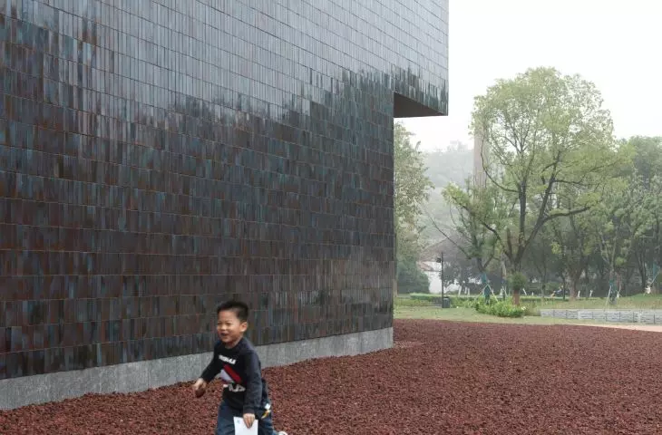 Muzeum źródeł mineralnych Zisha w dolinie Huanglong (Dingshu, Chiny)