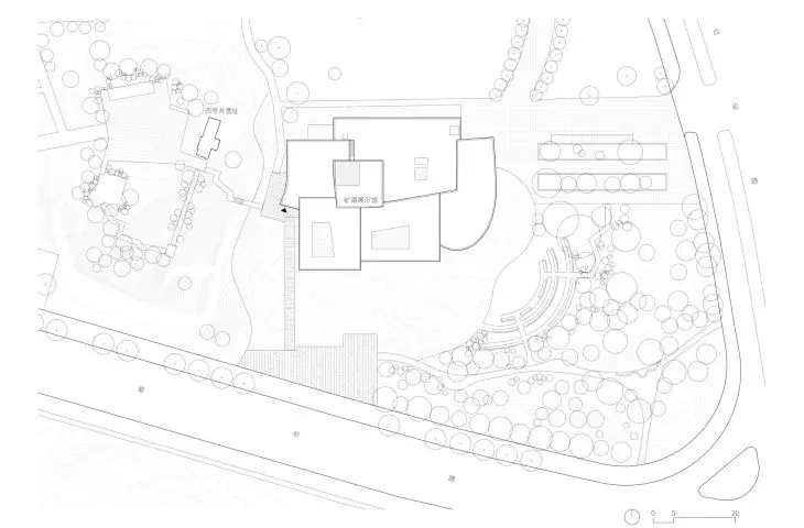 Zisha mineral springs museum in Huanglong valley (Dingshu, China) - development plan