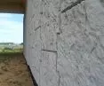 Stone structure on road infrastructure elements of S3 route