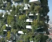 Bosco Verticale (Italian for 'Vertical Forest' or 'Vertical Forest') in Milan