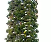 Bosco Verticale (Italian for 'Vertical Forest' or 'Vertical Forest') in Milan