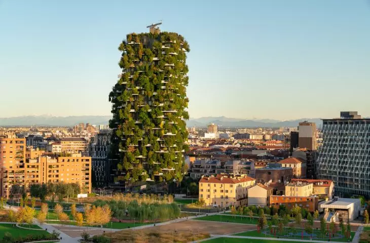Bosco Verticale (z włoskiego 'Pionowy las' lub 'Wertykalny las') w Mediolanie