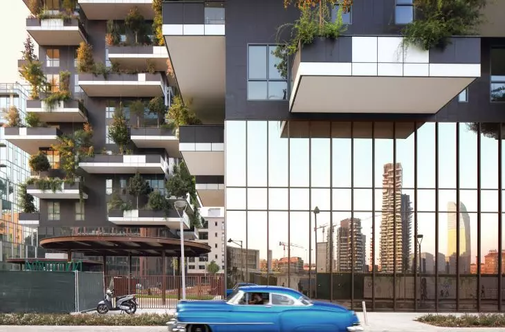 Bosco Verticale (z włoskiego 'Pionowy las' lub 'Wertykalny las') w Mediolanie