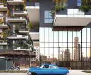 Bosco Verticale (Italian for 'Vertical Forest' or 'Vertical Forest') in Milan