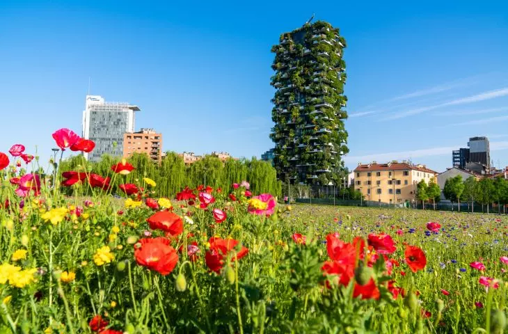 Bosco Verticale (z włoskiego 'Pionowy las' lub 'Wertykalny las') w Mediolanie
