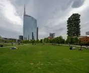 Bosco Verticale (Italian for 'Vertical Forest' or 'Vertical Forest') in Milan