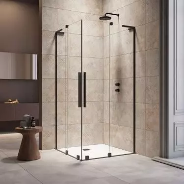 Black details will add character to a minimalist arrangement
