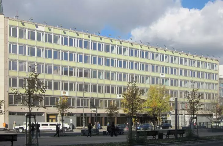 The building at 70-72 Unter den Linden in Berlin, former headquarters of the Polish embassy