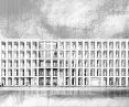 sketch of embassy facade