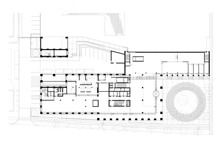 INCUBA Next high-rise building in Aarhus, Denmark - first floor plan 