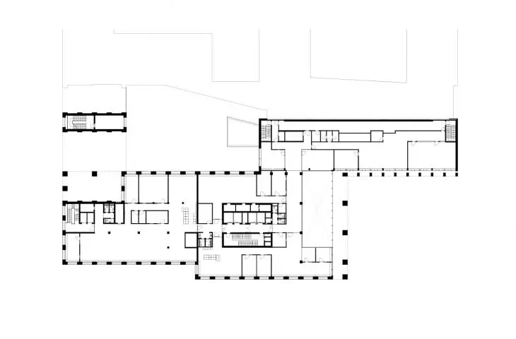 INCUBA Next skyscraper in Aarhus, Denmark - second floor plan 