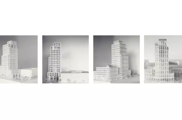 Wieżowiec INCUBA Next w Aarhus, Dania – model projektu 