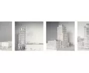 INCUBA Next skyscraper in Aarhus, Denmark - project model 