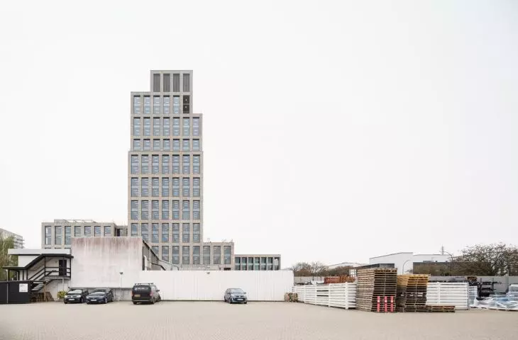 INCUBA Next skyscraper in Aarhus, Denmark - in order to acquire more office space, INCUBA has decided to expand the existing building vertically