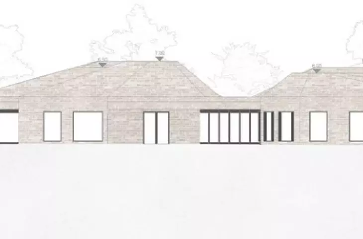 south elevation