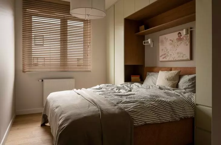 A bedroom inspired by an Italian vacation