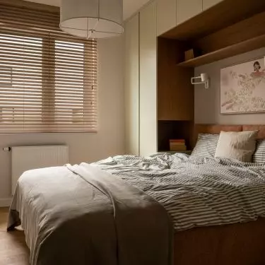A bedroom inspired by an Italian vacation
