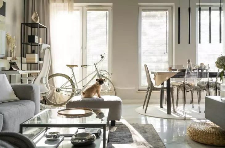 Living area designed by Wioleta Skocz