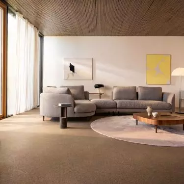 Oblique furniture brings gentle elegance to the interior