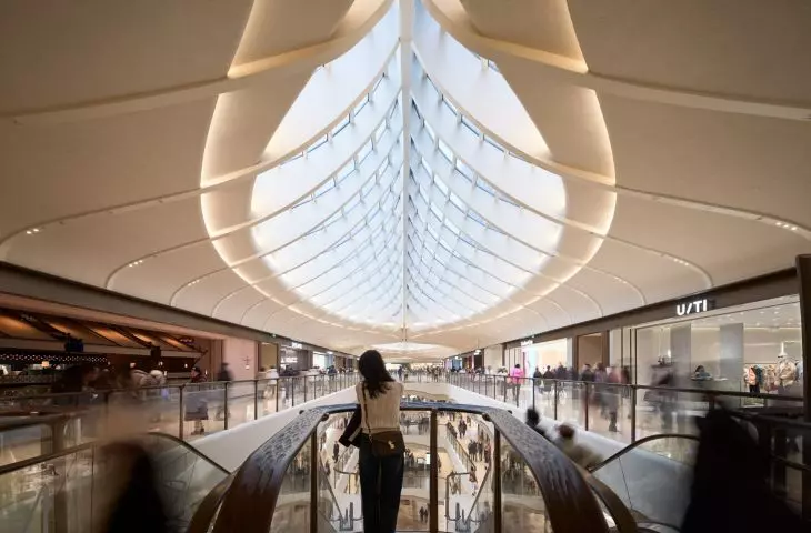 Centrum Kultury i Biznesu w Xi’an, Chiny — dach metra