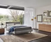 SAN GIACOMO – łóżko DECOR, komoda i szafka nocna STATUS