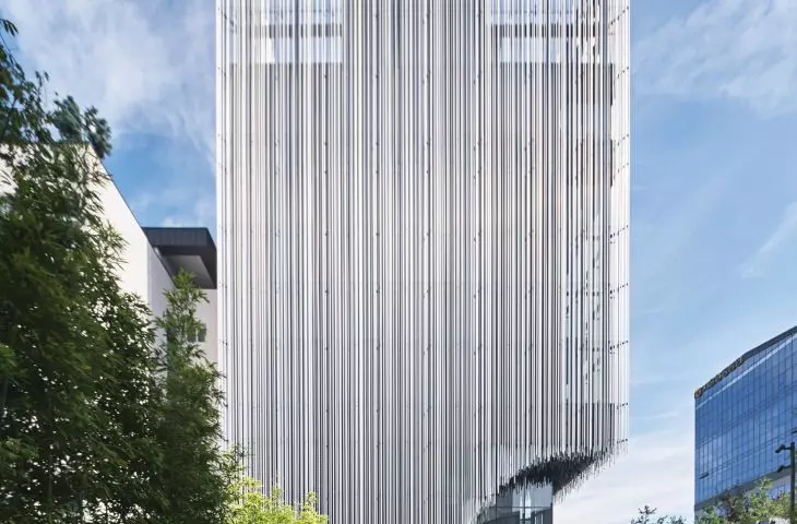 Audeum, czyli Muzeum Dźwięku w dzielnicy Gangnam-gu (Seul, Korea Południowa) – obiekt zajmuje siedem kondygnacji