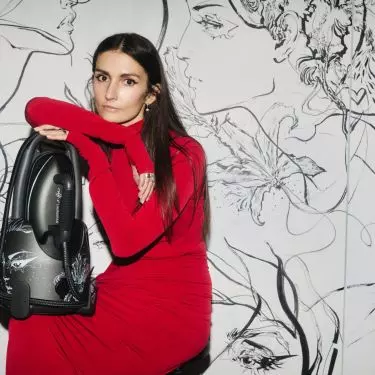 Anna Halarewicz decorated a steam generator with her work