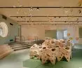 The indoor playground is located at the KinderKunstLabor exhibition center in Sankt Pölten