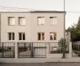 Conversion of a 1970s semi-detached house.