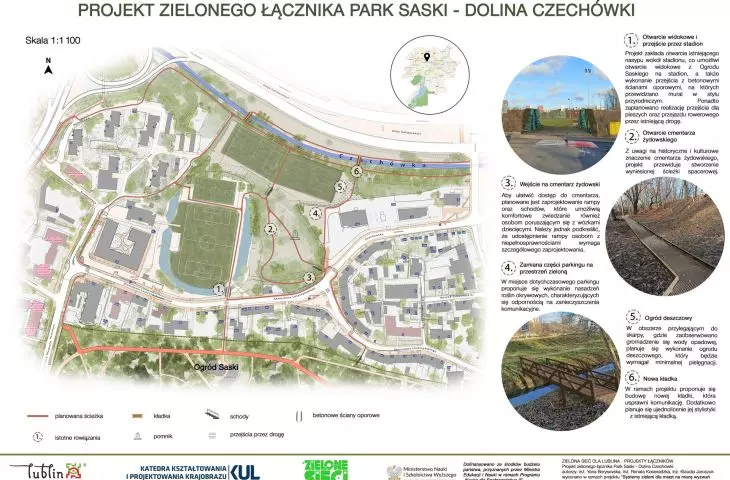 Park Saski – Dolina Czechówki