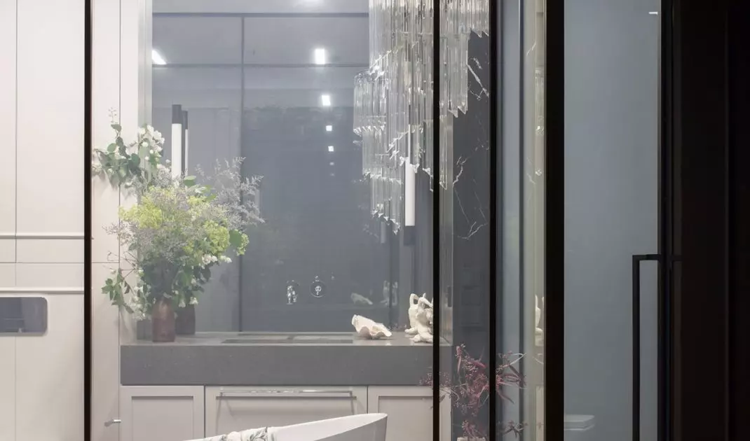 Architekci zastosowali smart glass, czyli szkło elektrochromatyczne