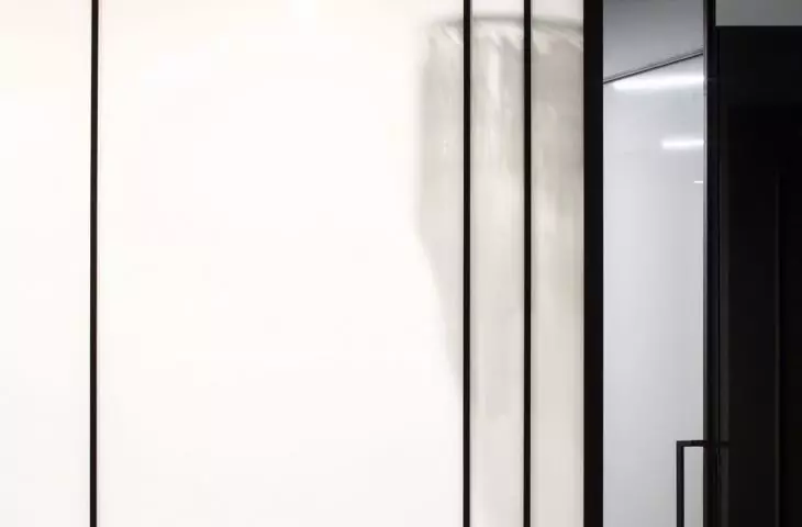 Residents can control glass translucency with one click
