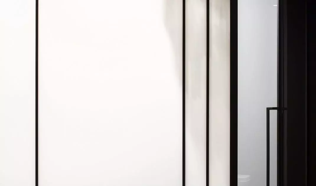 Residents can control glass translucency with one click