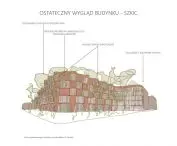 Final appearance of the building - sketch