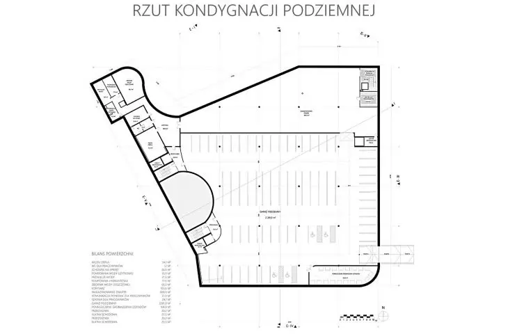 Underground floor plan