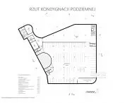 Rzut kondygnacji podziemnej