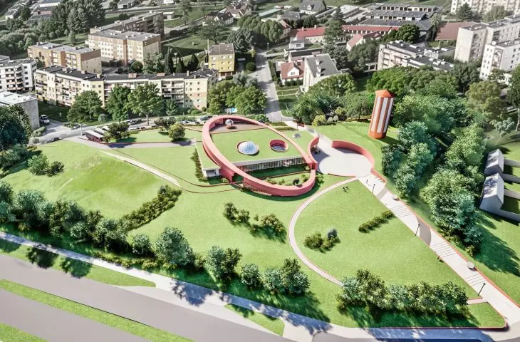 Planetarium project in Szczecinek