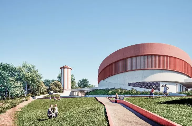 Planetarium project in Szczecinek