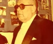 Adam Giedrys podczas rocznicy ślubu w Szczecinku