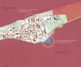 Map of the investments in question with areas of natural importance marked