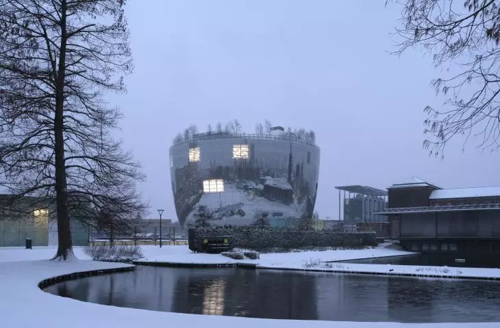 Storage facility for the art collection of the Boijmans Van Beuningen Museum in Rotterdam