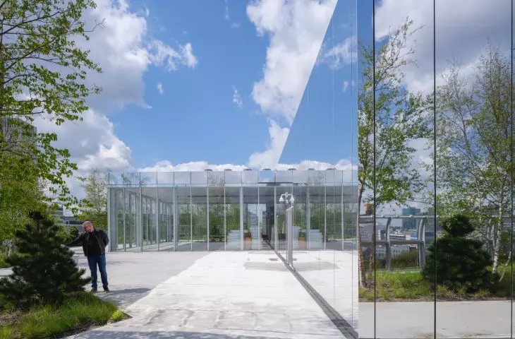 Storage facility for the art collection of the Boijmans Van Beuningen Museum in Rotterdam