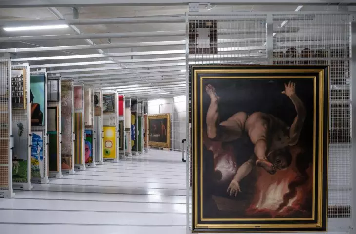 Storage facility for the art collection of the Boijmans Van Beuningen Museum in Rotterdam