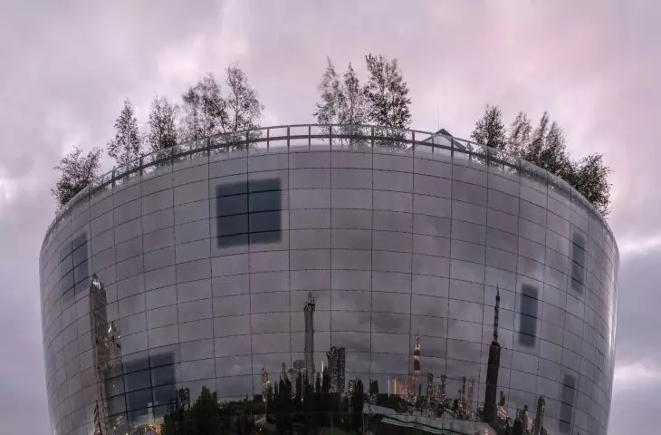 Magazyn kolekcji dzieł sztuki Muzeum Boijmans Van Beuningen w Rotterdamie