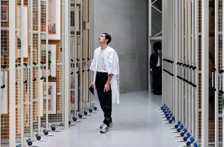 Storage facility for the art collection of the Boijmans Van Beuningen Museum in Rotterdam